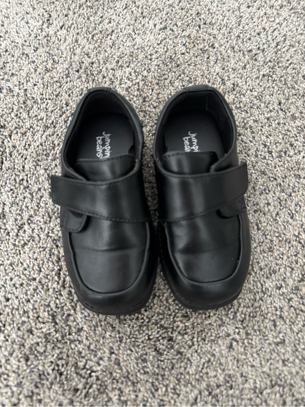 Kohl's Black Kids Velcro Dress Shoes